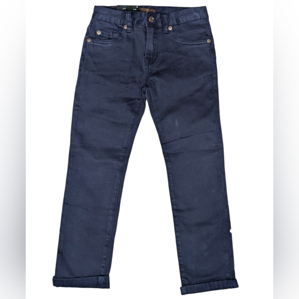 7 For All Mankind navy slim pants 6